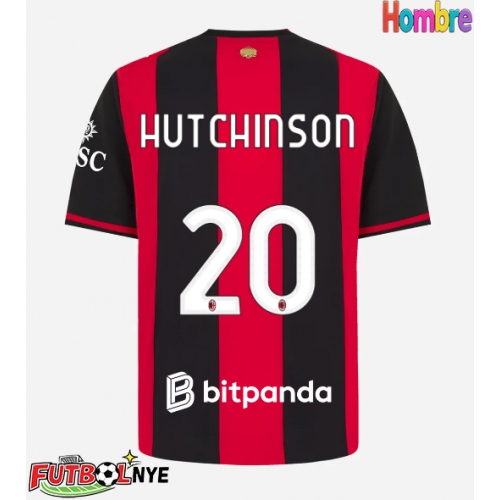 Camiseta AC Milan Omari Hutchinson #20 Primera Equipación 2026-27 manga corta